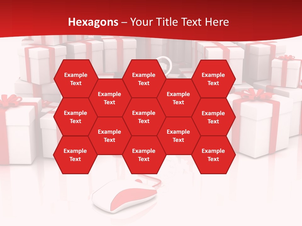 Helmet Happiness Stand PowerPoint Template