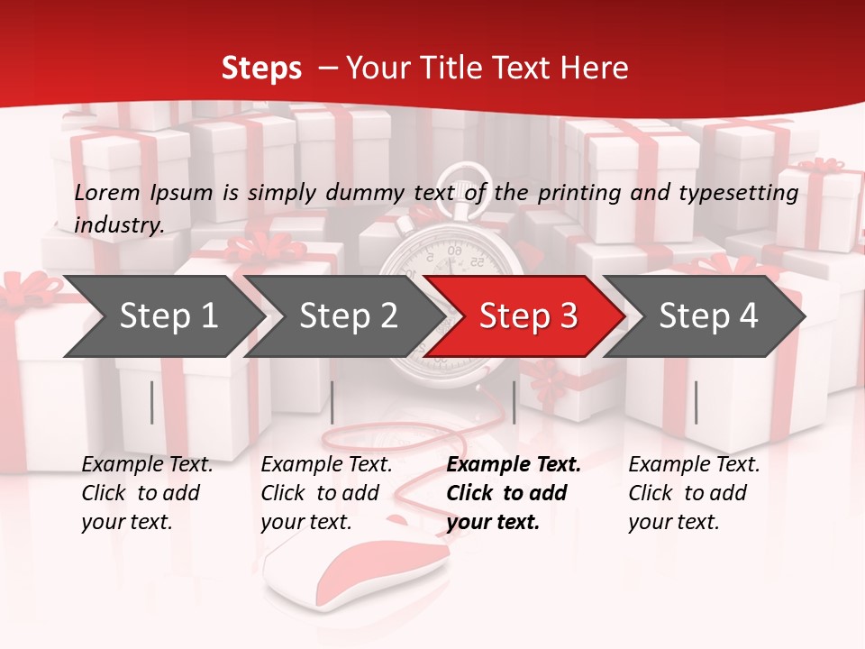 Helmet Happiness Stand PowerPoint Template