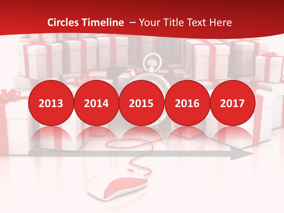 Helmet Happiness Stand PowerPoint Template