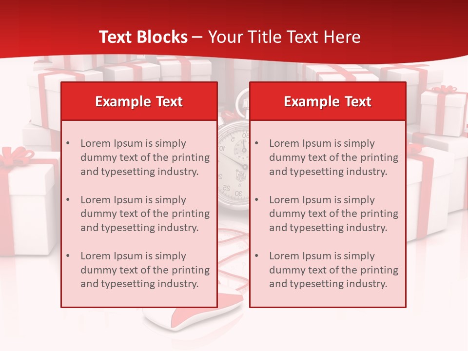Helmet Happiness Stand PowerPoint Template