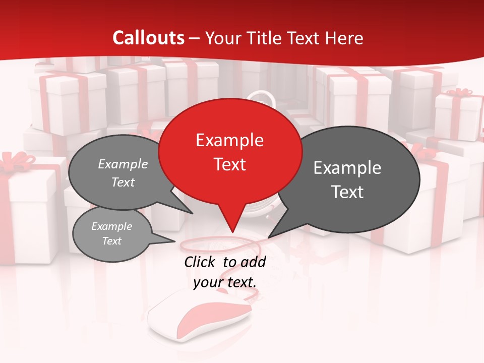 Helmet Happiness Stand PowerPoint Template