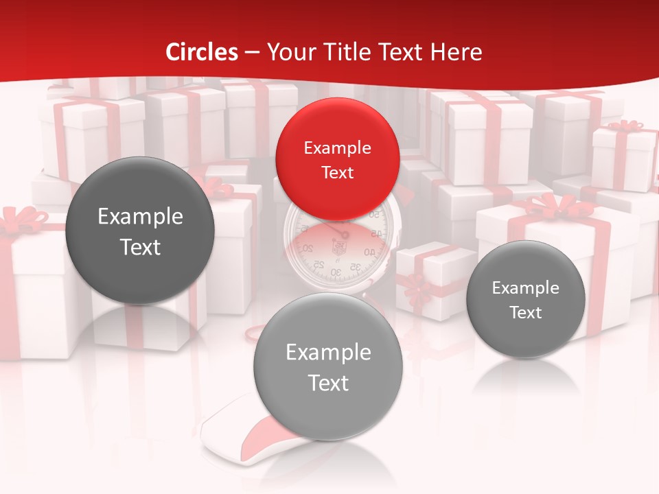 Helmet Happiness Stand PowerPoint Template