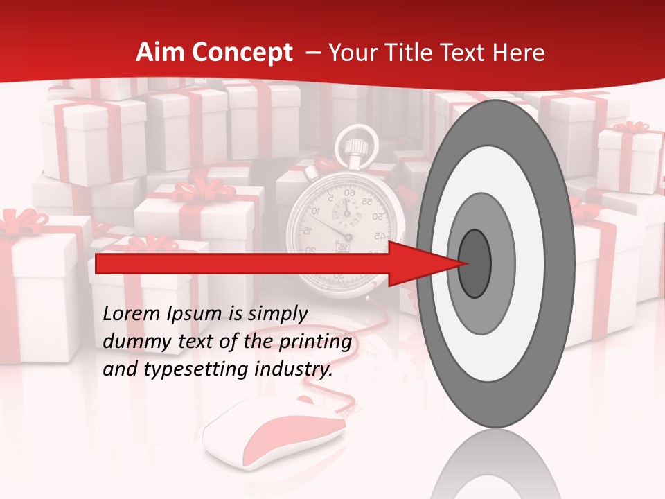 Helmet Happiness Stand PowerPoint Template