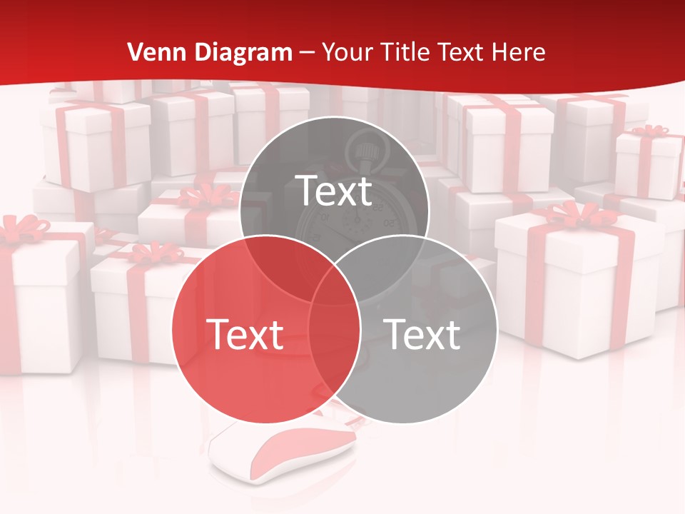 Helmet Happiness Stand PowerPoint Template