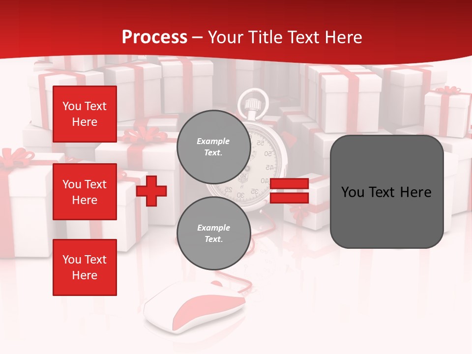 Helmet Happiness Stand PowerPoint Template
