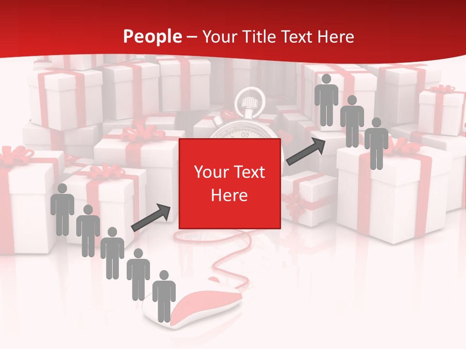 Helmet Happiness Stand PowerPoint Template