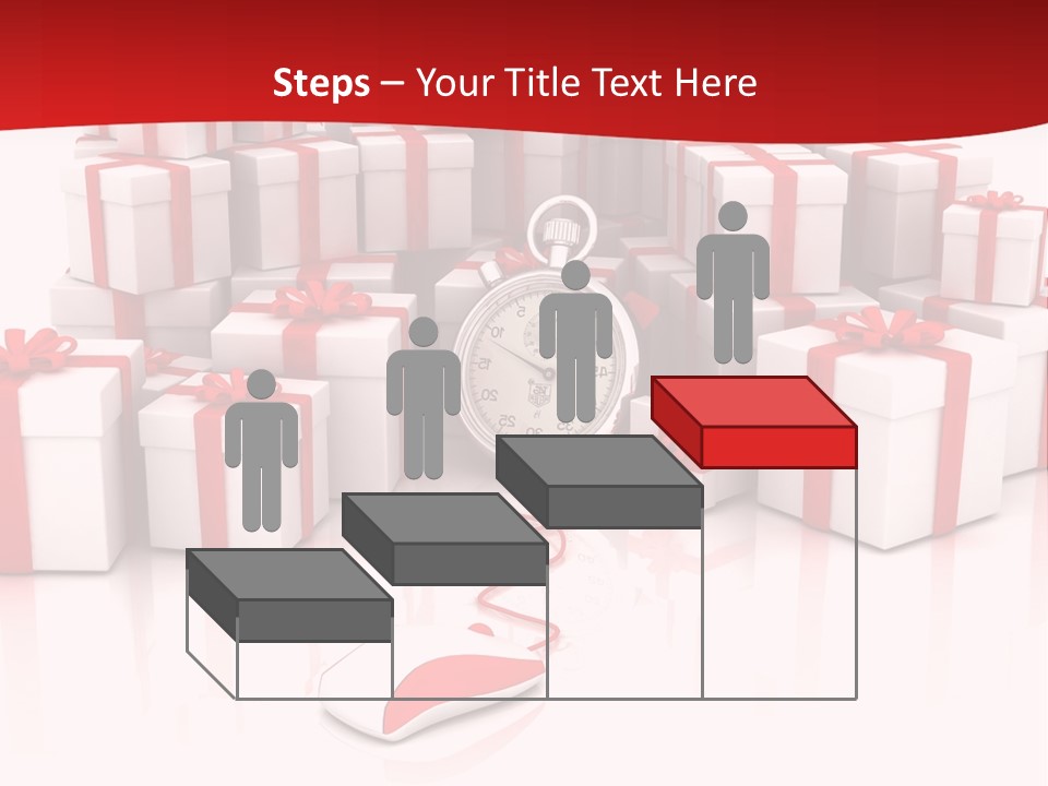 Helmet Happiness Stand PowerPoint Template