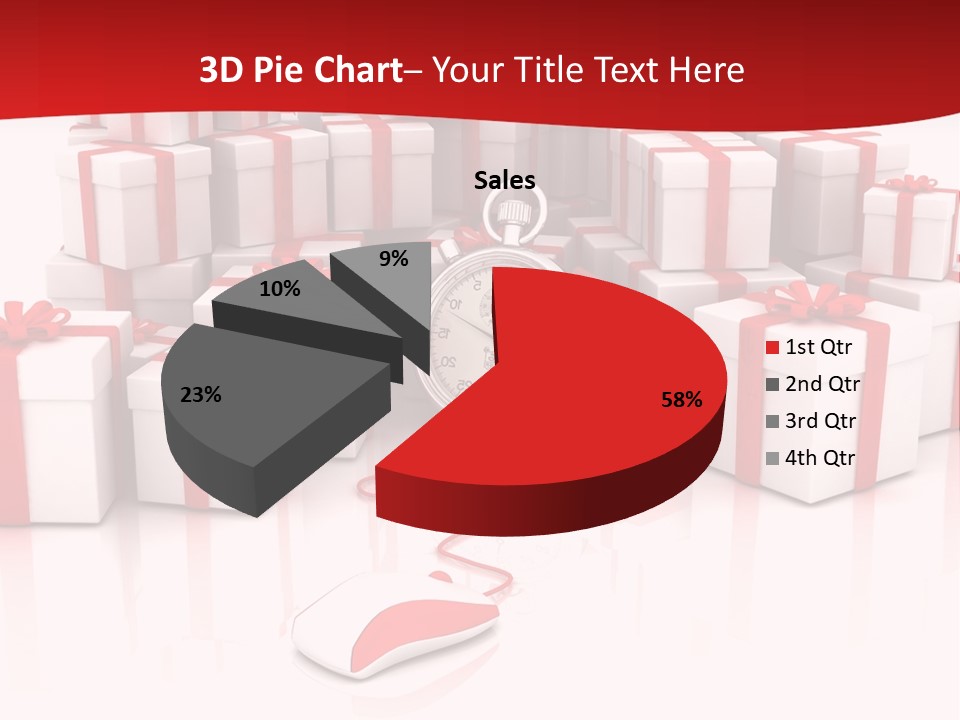 Helmet Happiness Stand PowerPoint Template