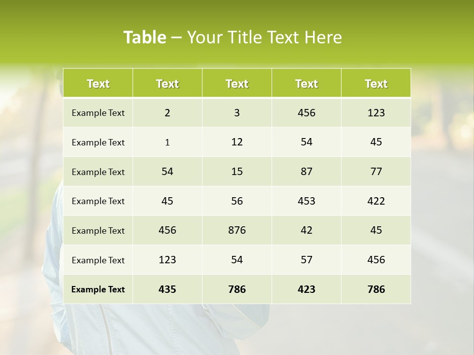 Helmet Happiness Stand PowerPoint Template