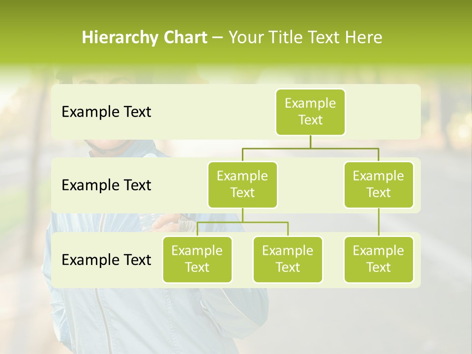 Helmet Happiness Stand PowerPoint Template