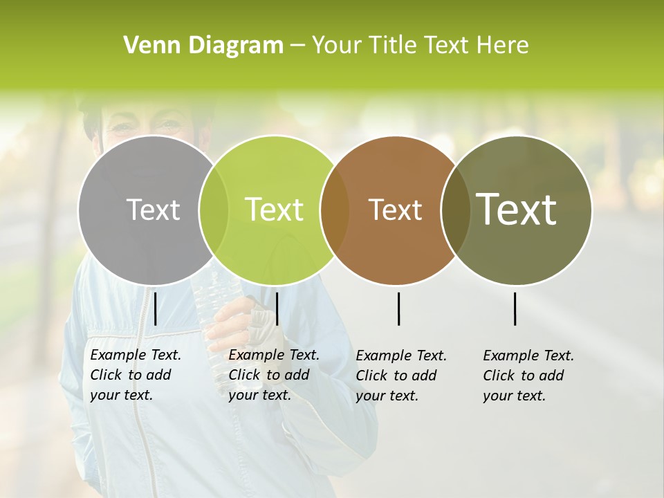 Helmet Happiness Stand PowerPoint Template