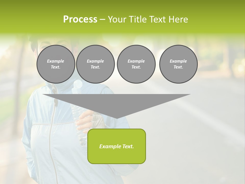 Helmet Happiness Stand PowerPoint Template