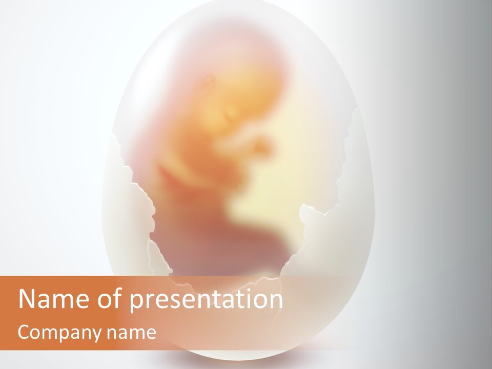 Insemination Medicine Pregnant PowerPoint Template