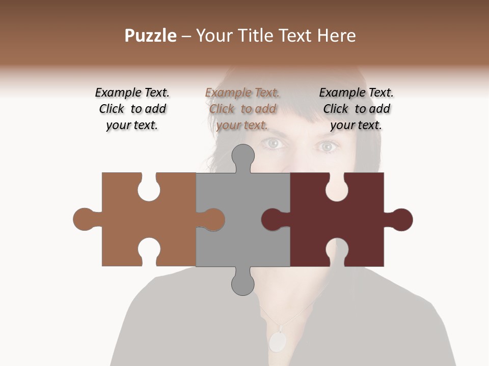 Content Women Senior Citizen PowerPoint Template