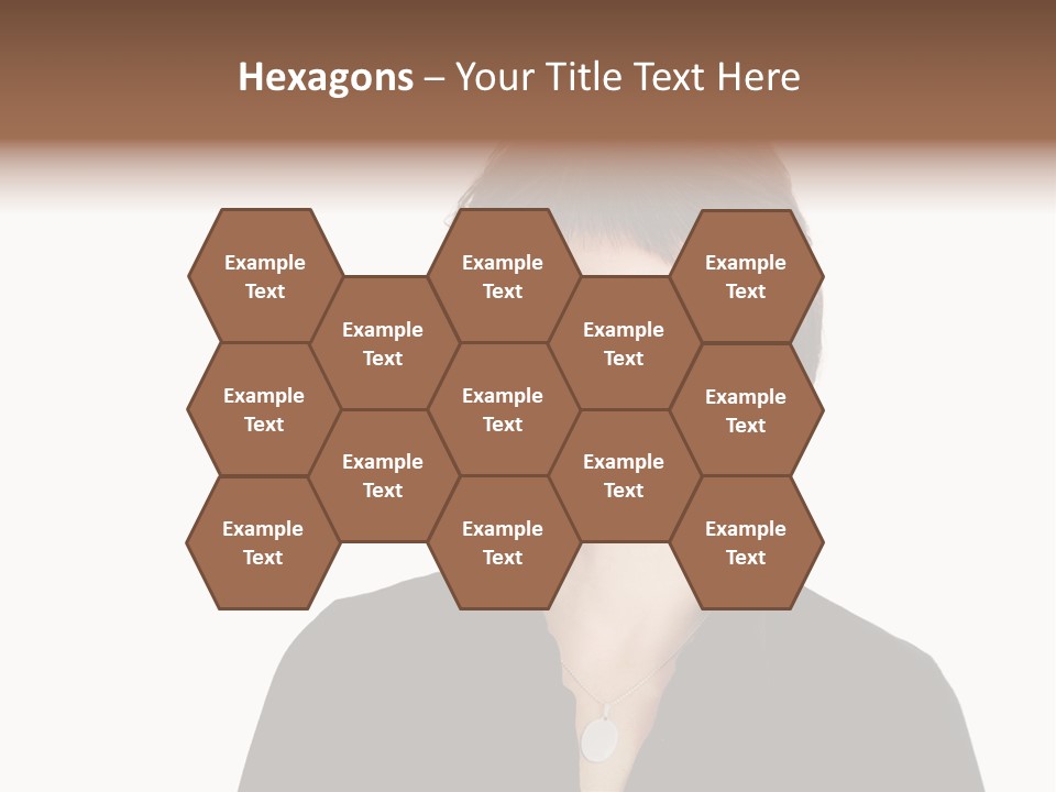 Content Women Senior Citizen PowerPoint Template