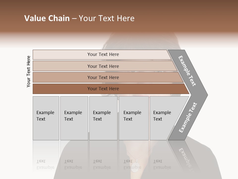 Content Women Senior Citizen PowerPoint Template