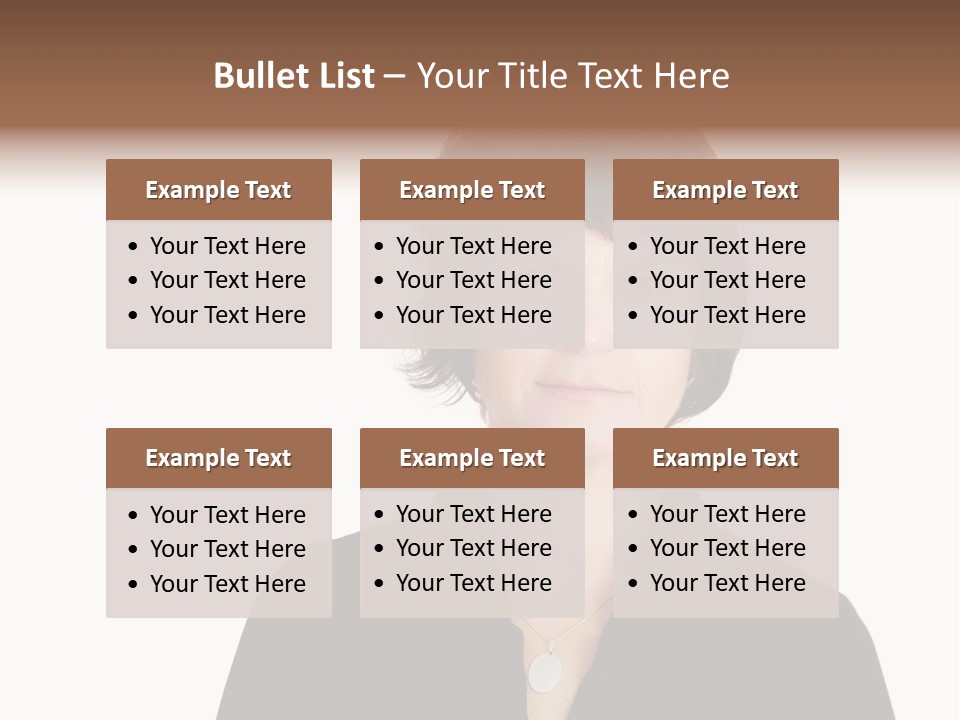 Content Women Senior Citizen PowerPoint Template