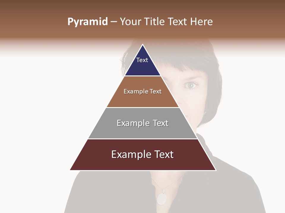 Content Women Senior Citizen PowerPoint Template