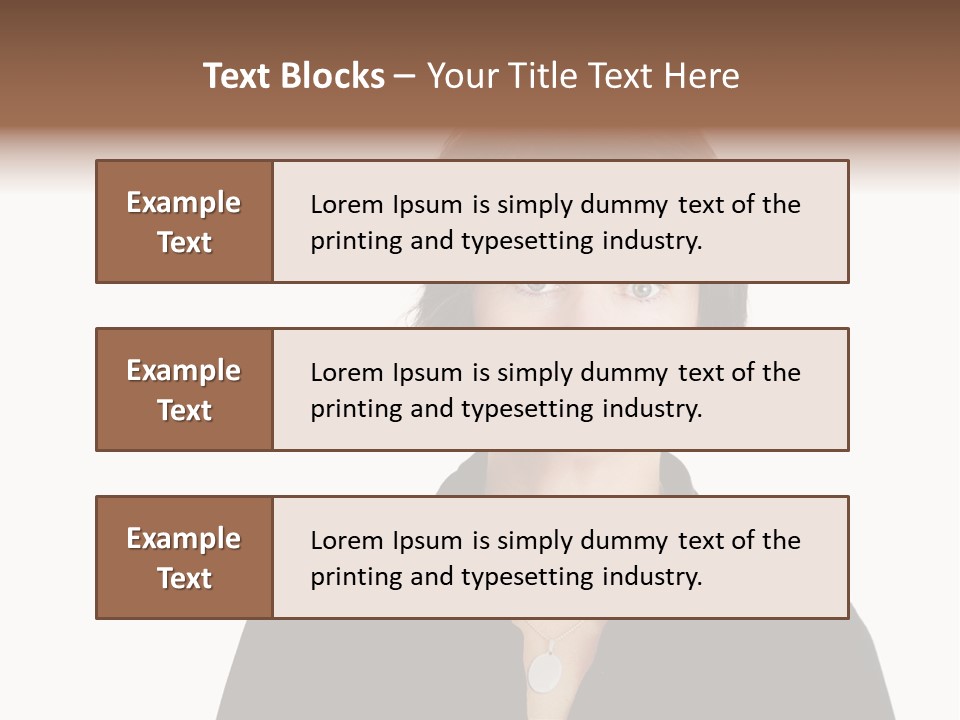 Content Women Senior Citizen PowerPoint Template