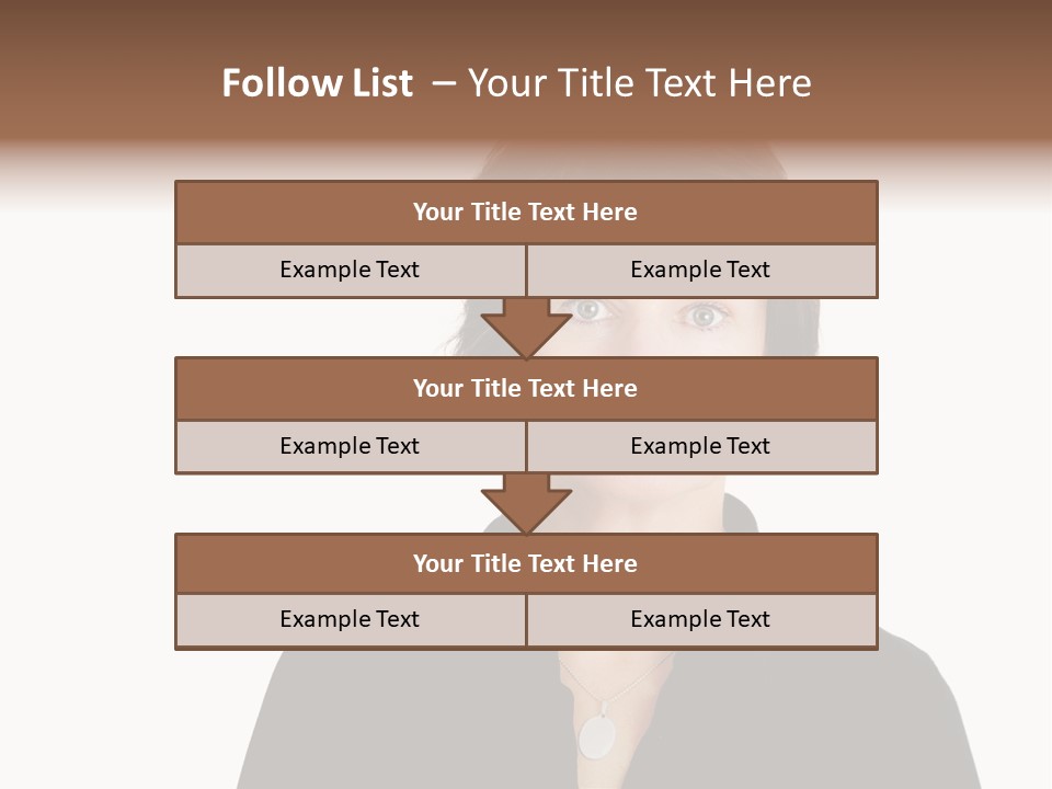 Content Women Senior Citizen PowerPoint Template