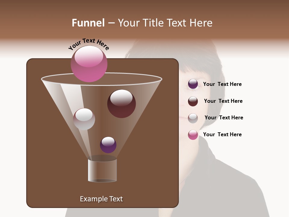 Content Women Senior Citizen PowerPoint Template