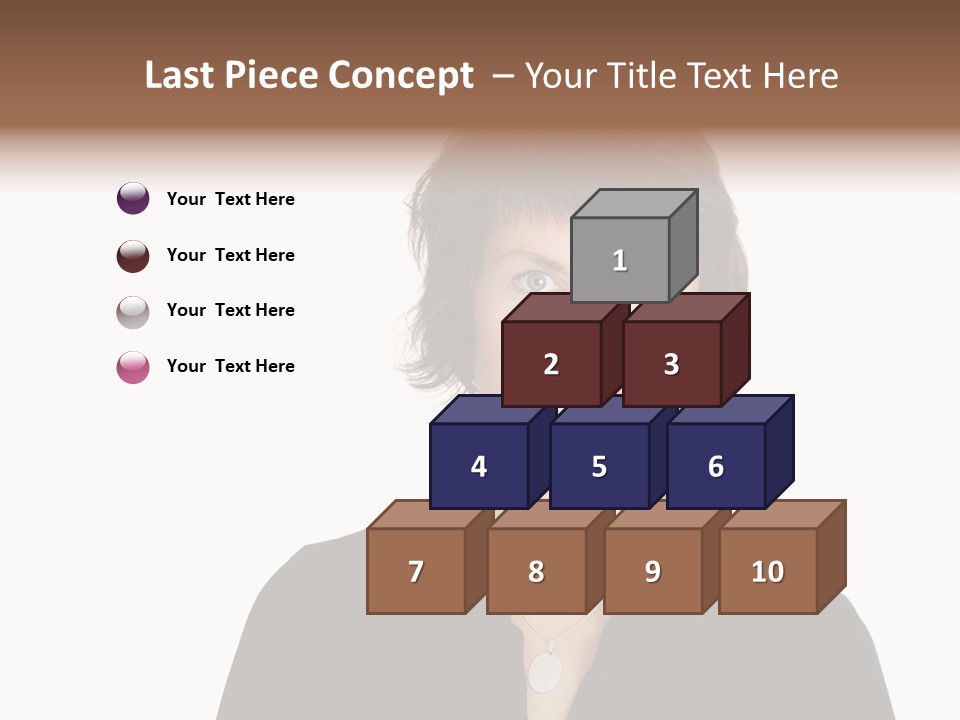 Content Women Senior Citizen PowerPoint Template