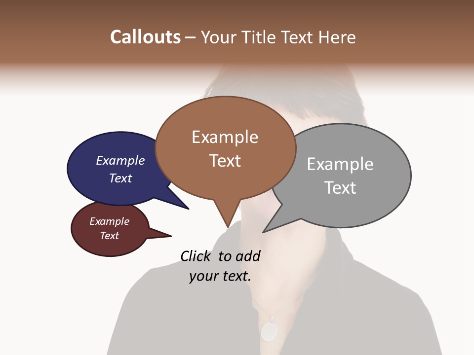 Content Women Senior Citizen PowerPoint Template