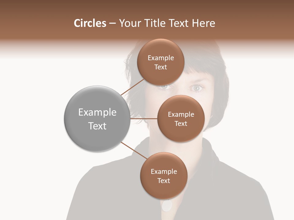 Content Women Senior Citizen PowerPoint Template