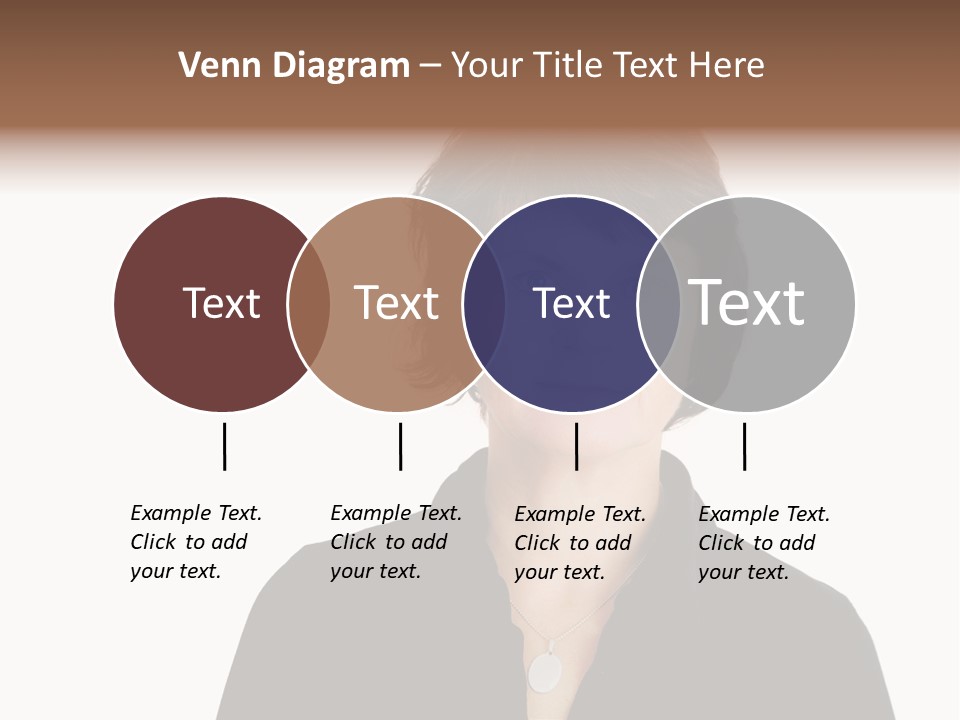 Content Women Senior Citizen PowerPoint Template