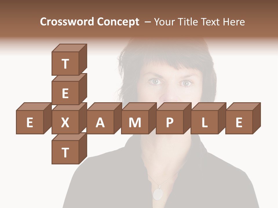 Content Women Senior Citizen PowerPoint Template