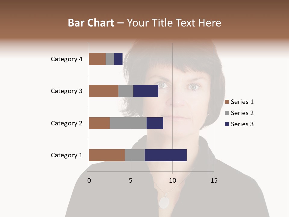 Content Women Senior Citizen PowerPoint Template