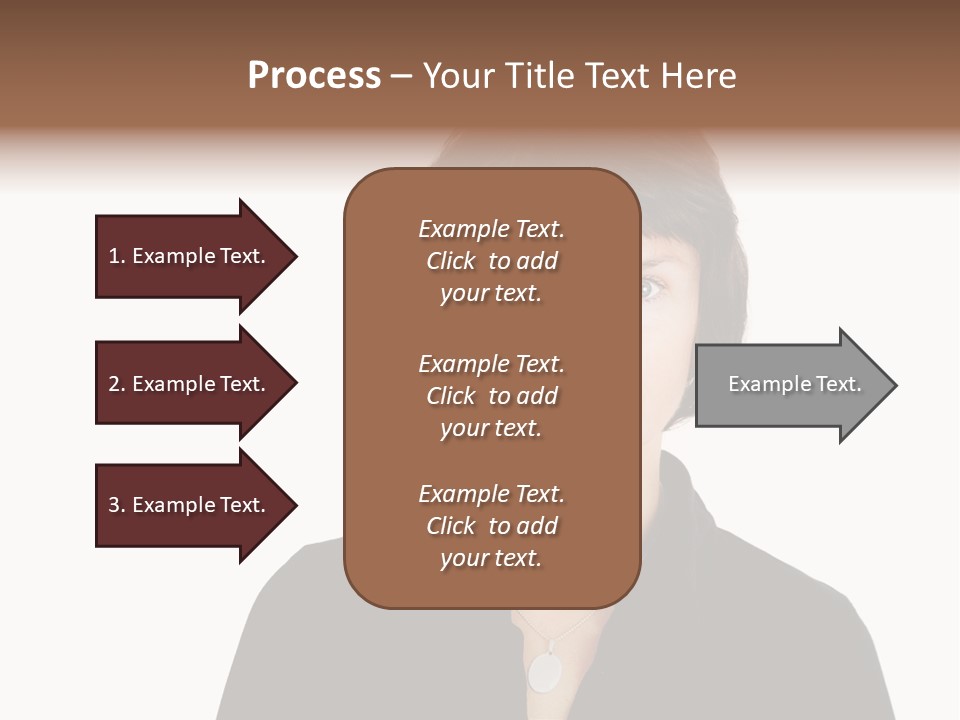 Content Women Senior Citizen PowerPoint Template