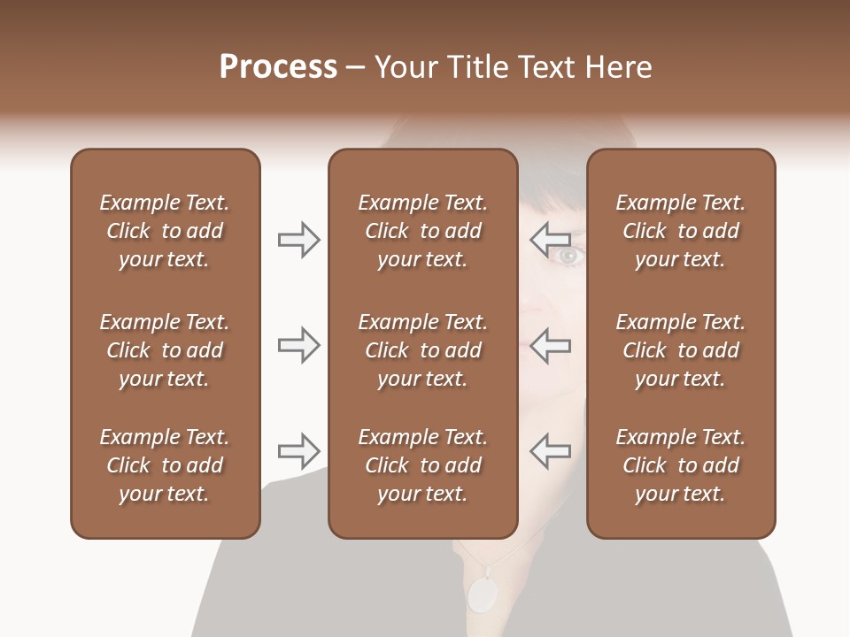 Content Women Senior Citizen PowerPoint Template