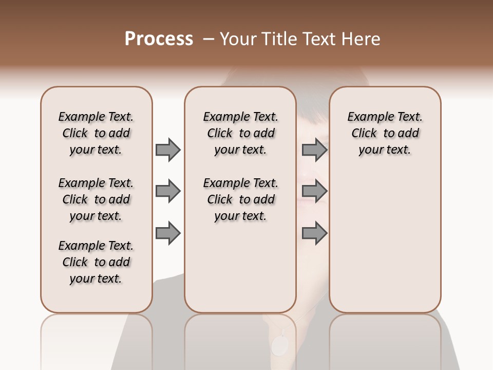 Content Women Senior Citizen PowerPoint Template