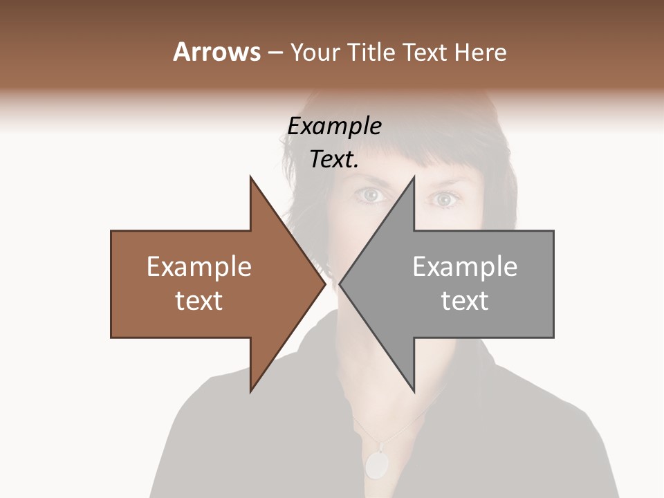 Content Women Senior Citizen PowerPoint Template