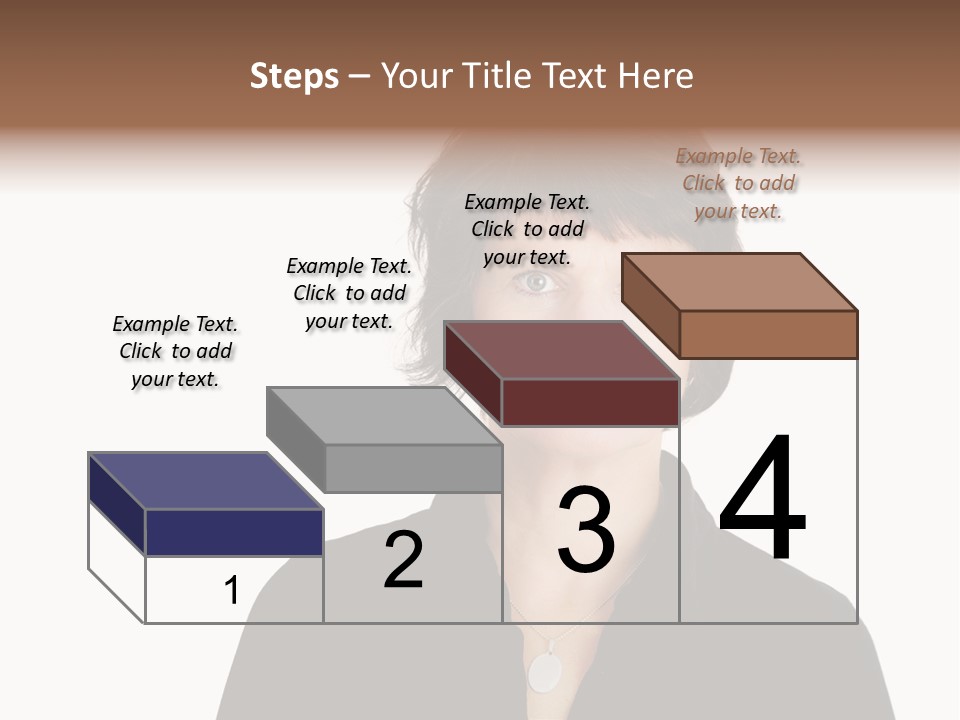 Content Women Senior Citizen PowerPoint Template