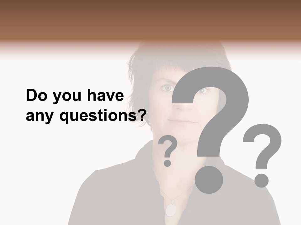 Content Women Senior Citizen PowerPoint Template