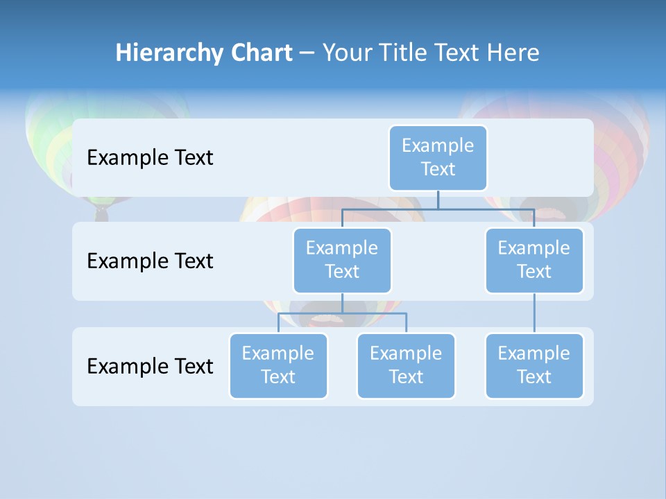 Airship Colorful Recreation PowerPoint Template