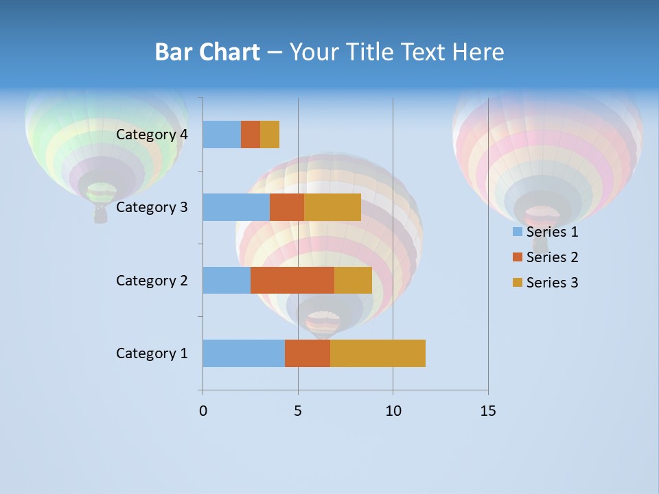 Airship Colorful Recreation PowerPoint Template