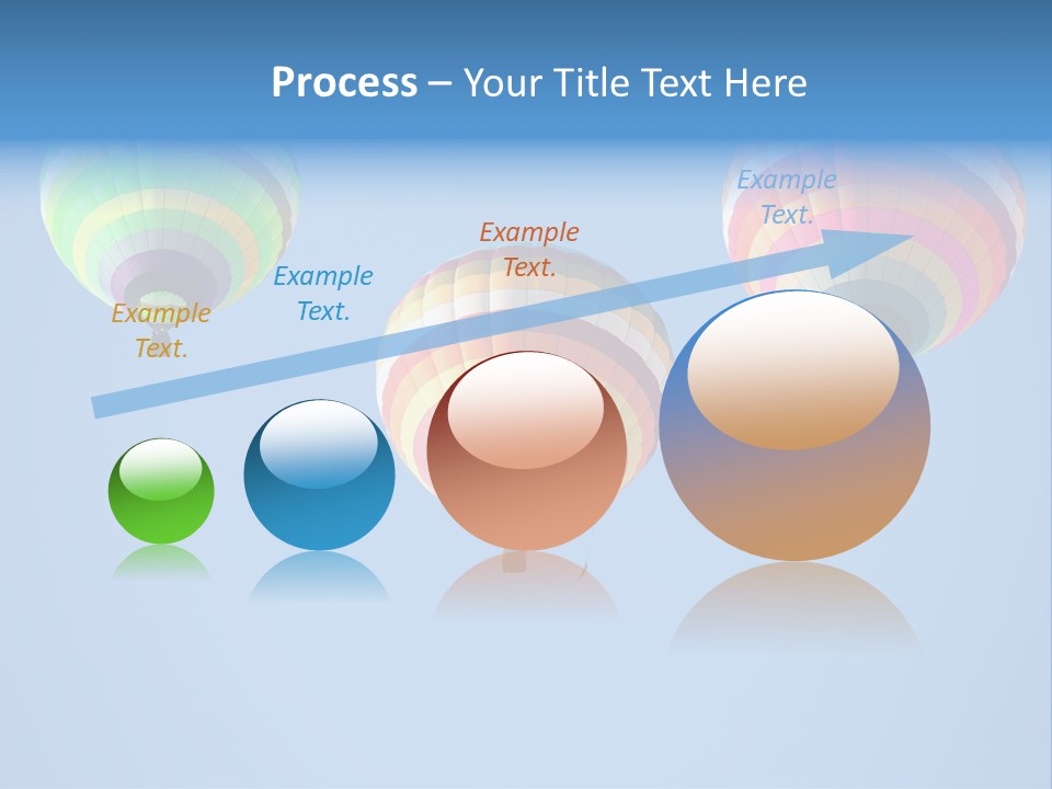 Airship Colorful Recreation PowerPoint Template