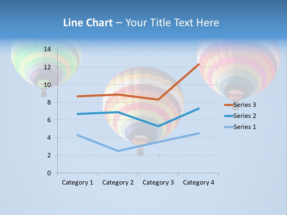 Airship Colorful Recreation PowerPoint Template