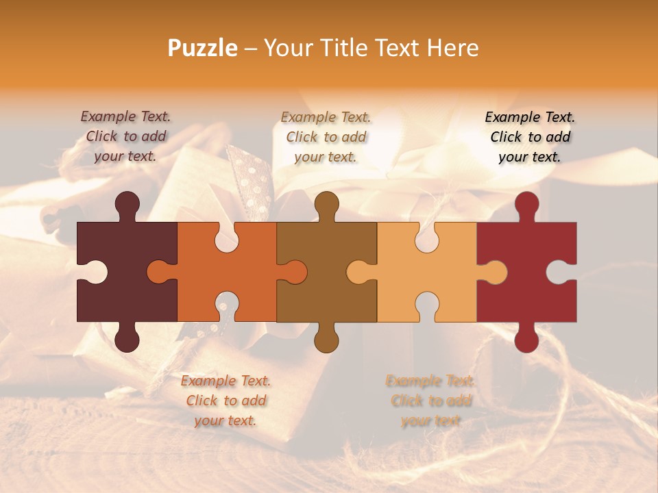 Knot Present Party PowerPoint Template