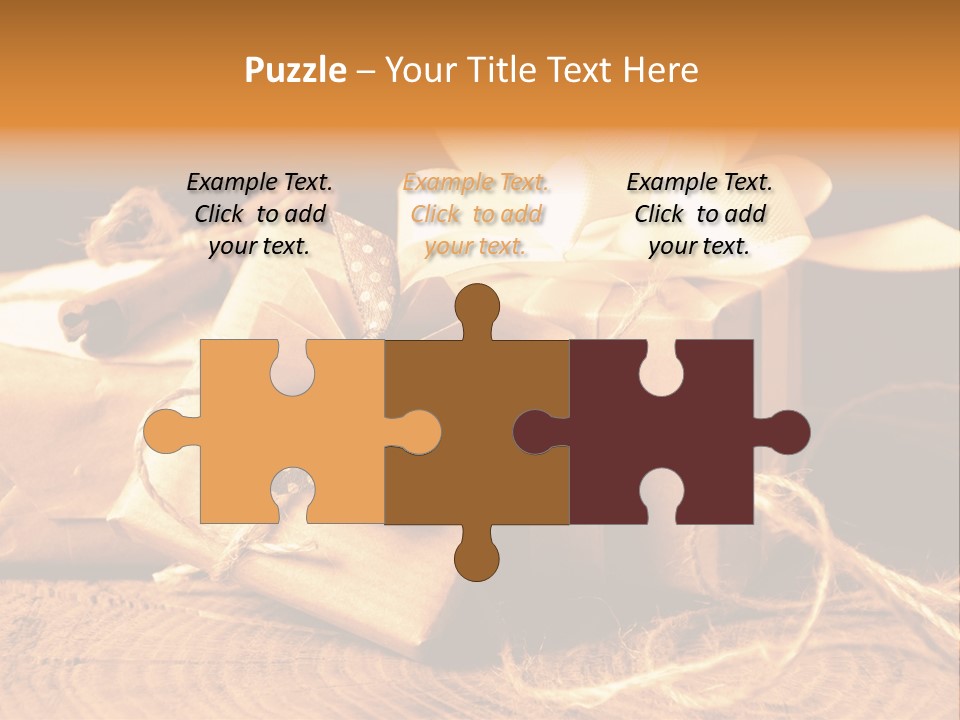 Knot Present Party PowerPoint Template