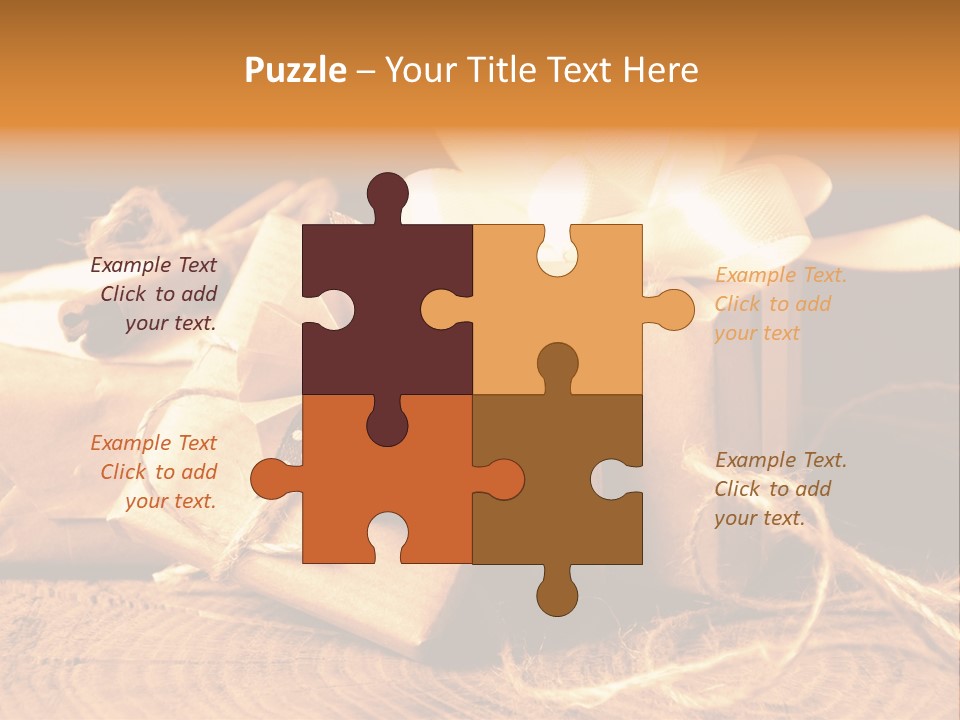 Knot Present Party PowerPoint Template