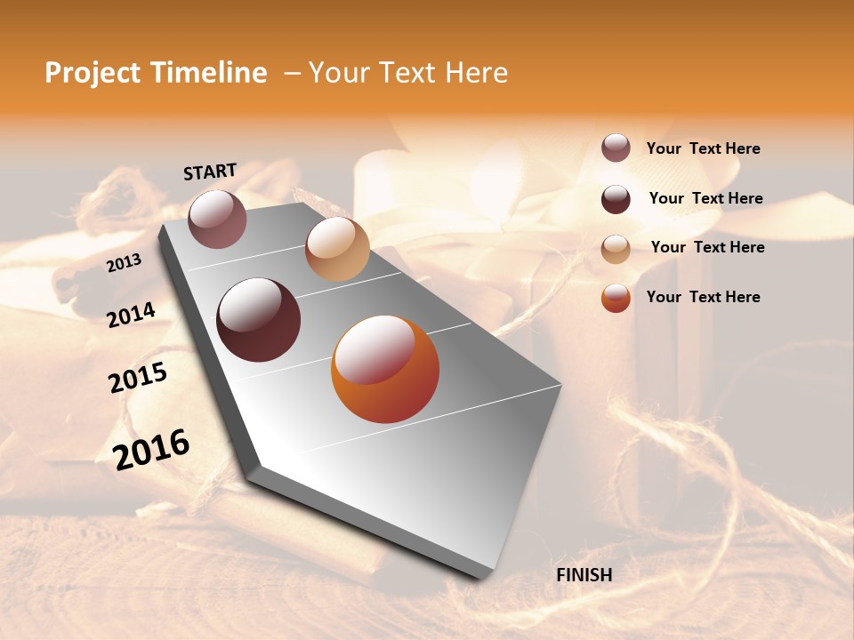 Knot Present Party PowerPoint Template