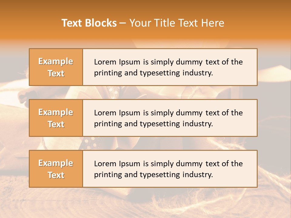 Knot Present Party PowerPoint Template