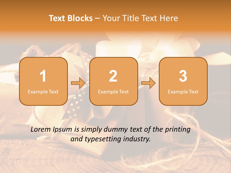 Knot Present Party PowerPoint Template