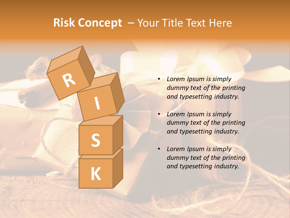 Knot Present Party PowerPoint Template