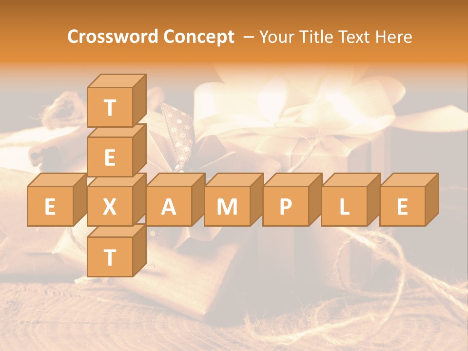 Knot Present Party PowerPoint Template