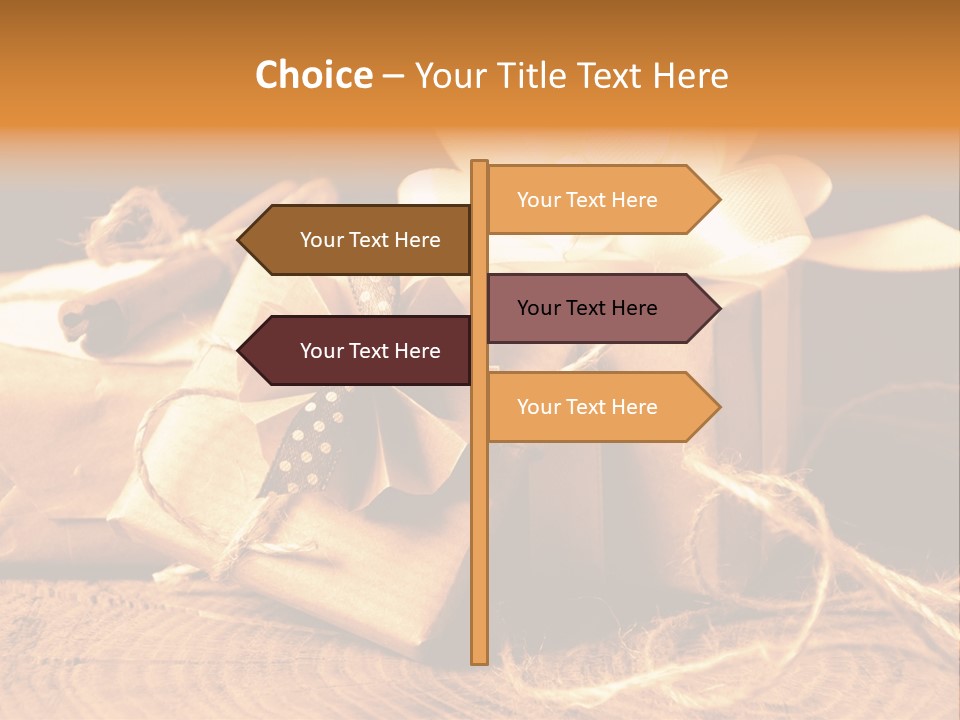 Knot Present Party PowerPoint Template